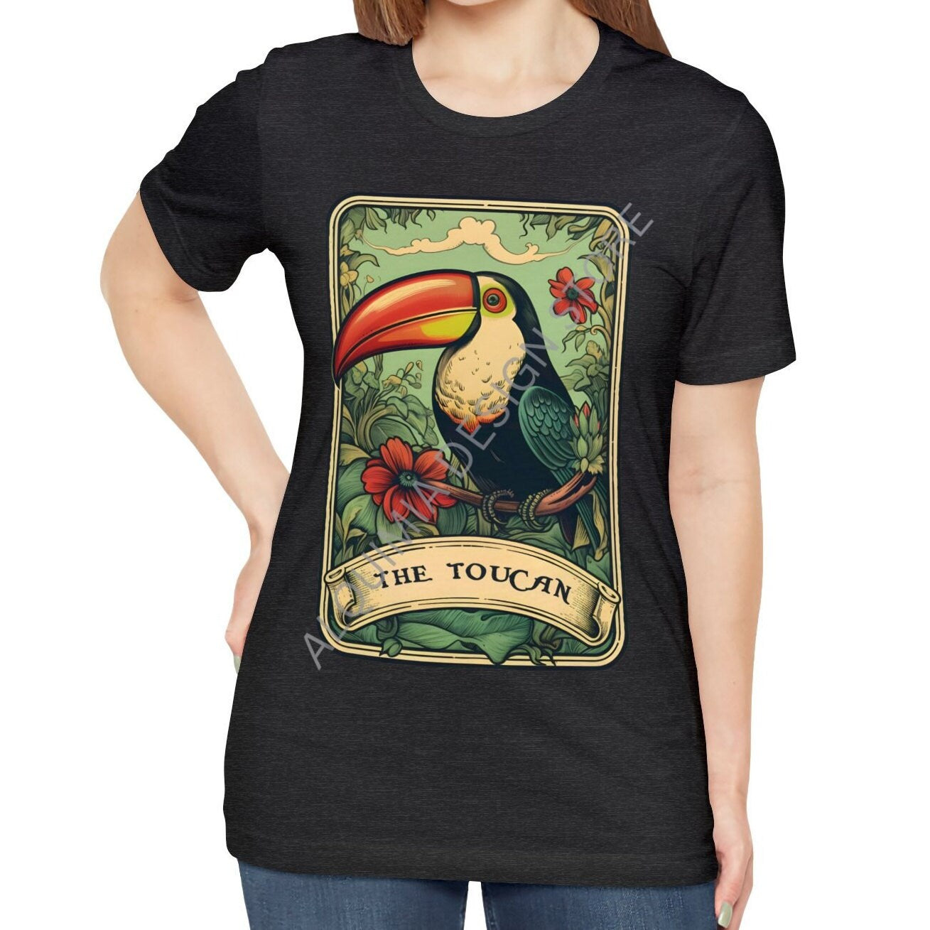 The Toucan Tarot Card Shirt, Bird Watching