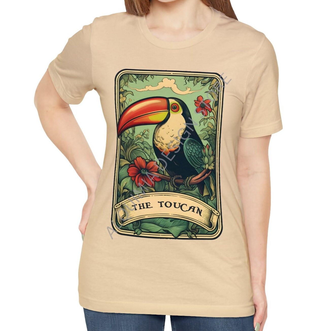 The Toucan Tarot Card Shirt, Bird Watching