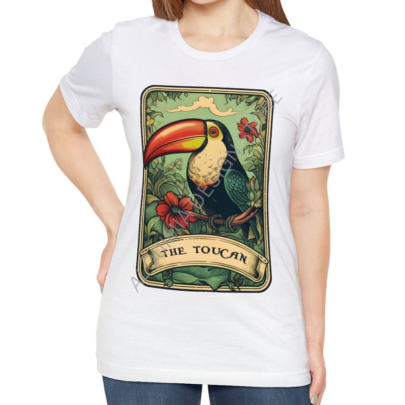 The Toucan Tarot Card Shirt, Bird Watching