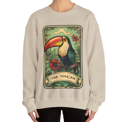 The Toucan Tarot Card Sweatshirt, Bird Lover