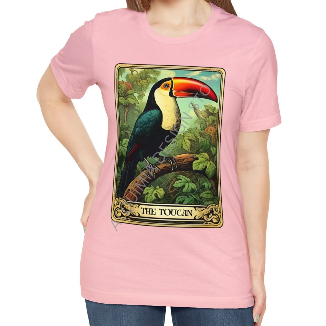 The Toucan Tarot Card Shirt, Toucan Shirt, Bird Lover