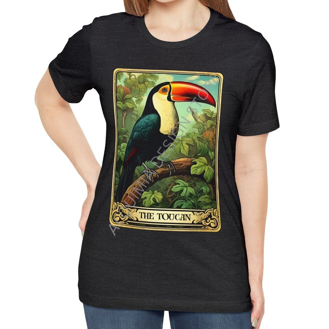 The Toucan Tarot Card Shirt, Toucan Shirt, Bird Lover