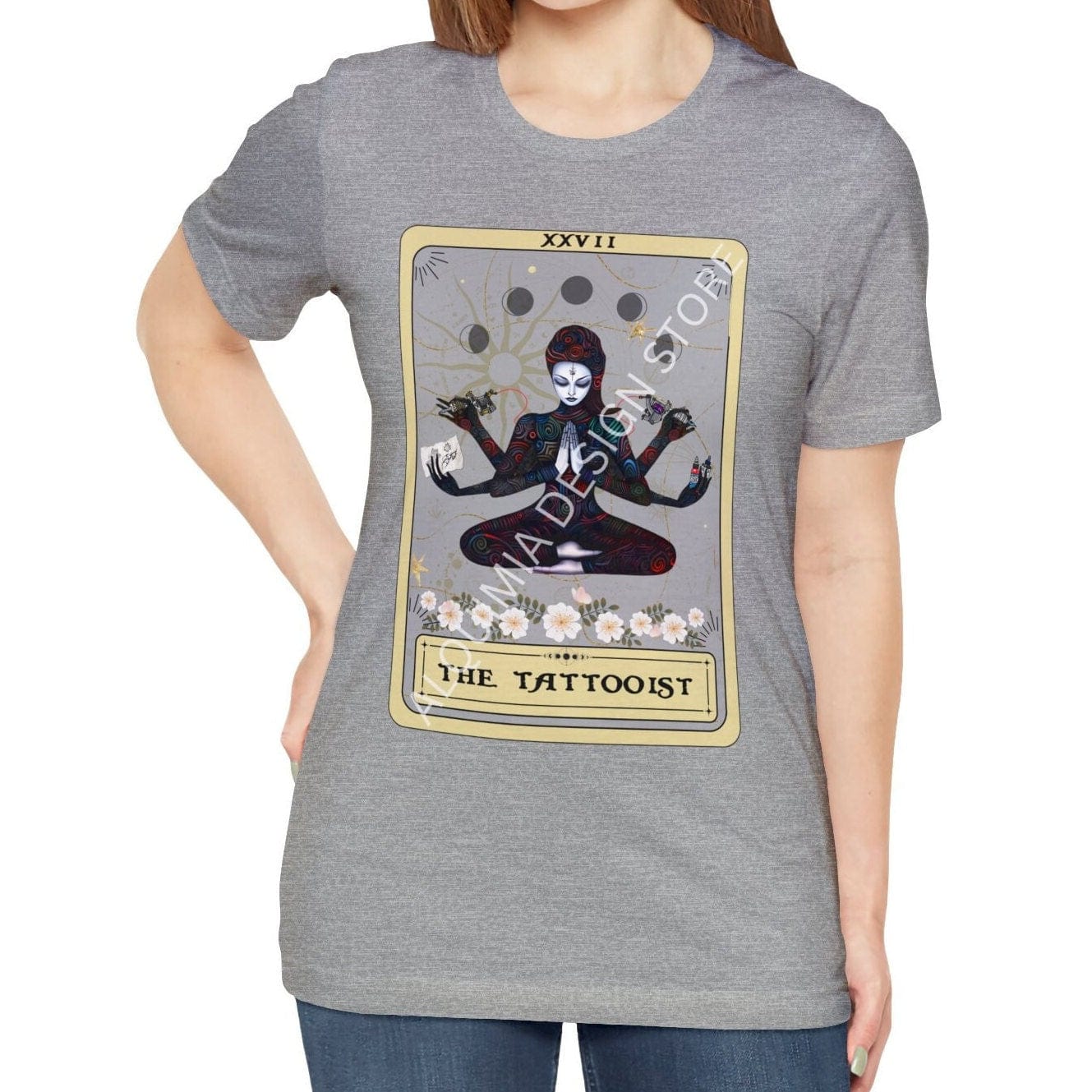 The Tattooist Goddess Tarot Card Shirt, Tattoo Shop