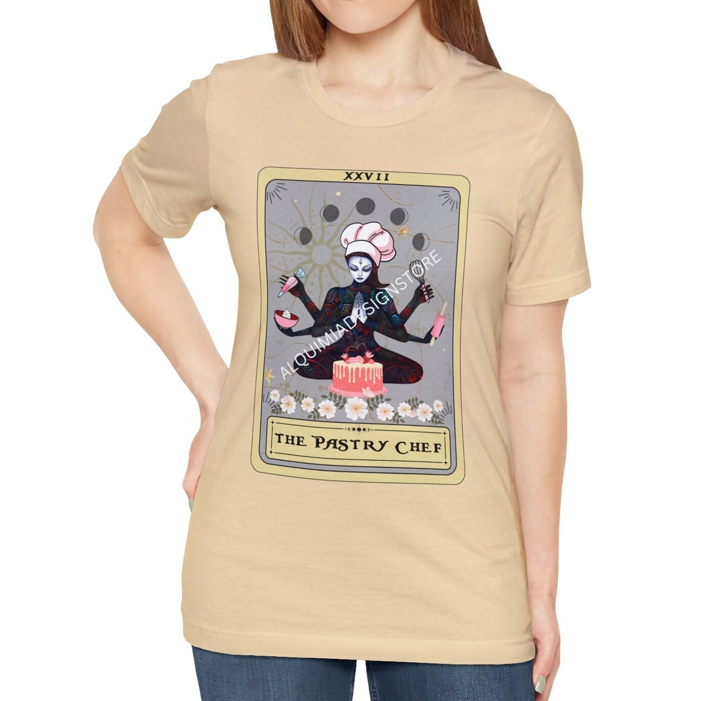 The Pastry Chef GoddessTarot Card Shirt