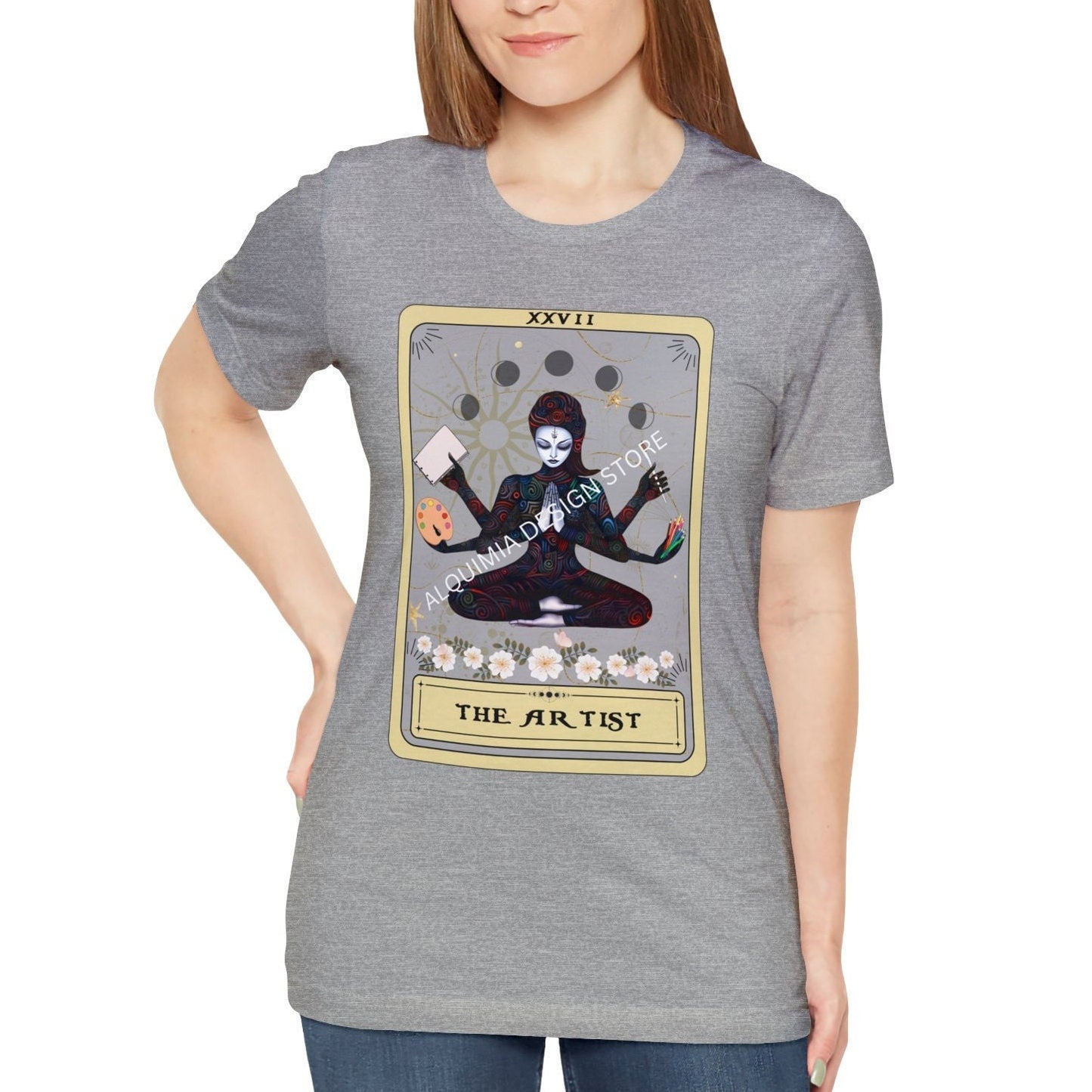 Painting Artist Tarot Card Shirt