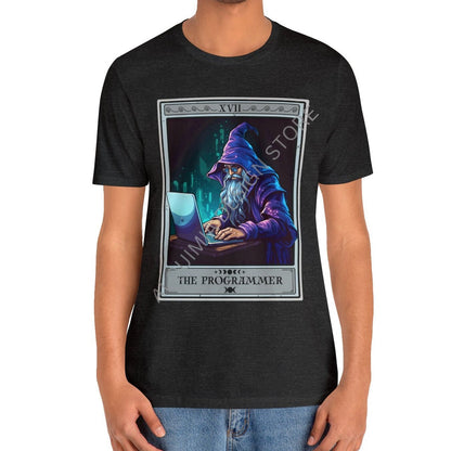 The Programmer Tarot Card Shirt, Coder Software Engineer