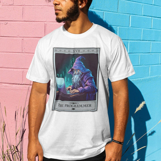 The Programmer Tarot Card Shirt, Coder Software Engineer