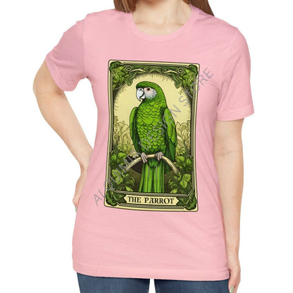 The Parrot Tarot Card Shirt, Bird Lover