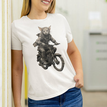 Motorcycle Cat Shirt