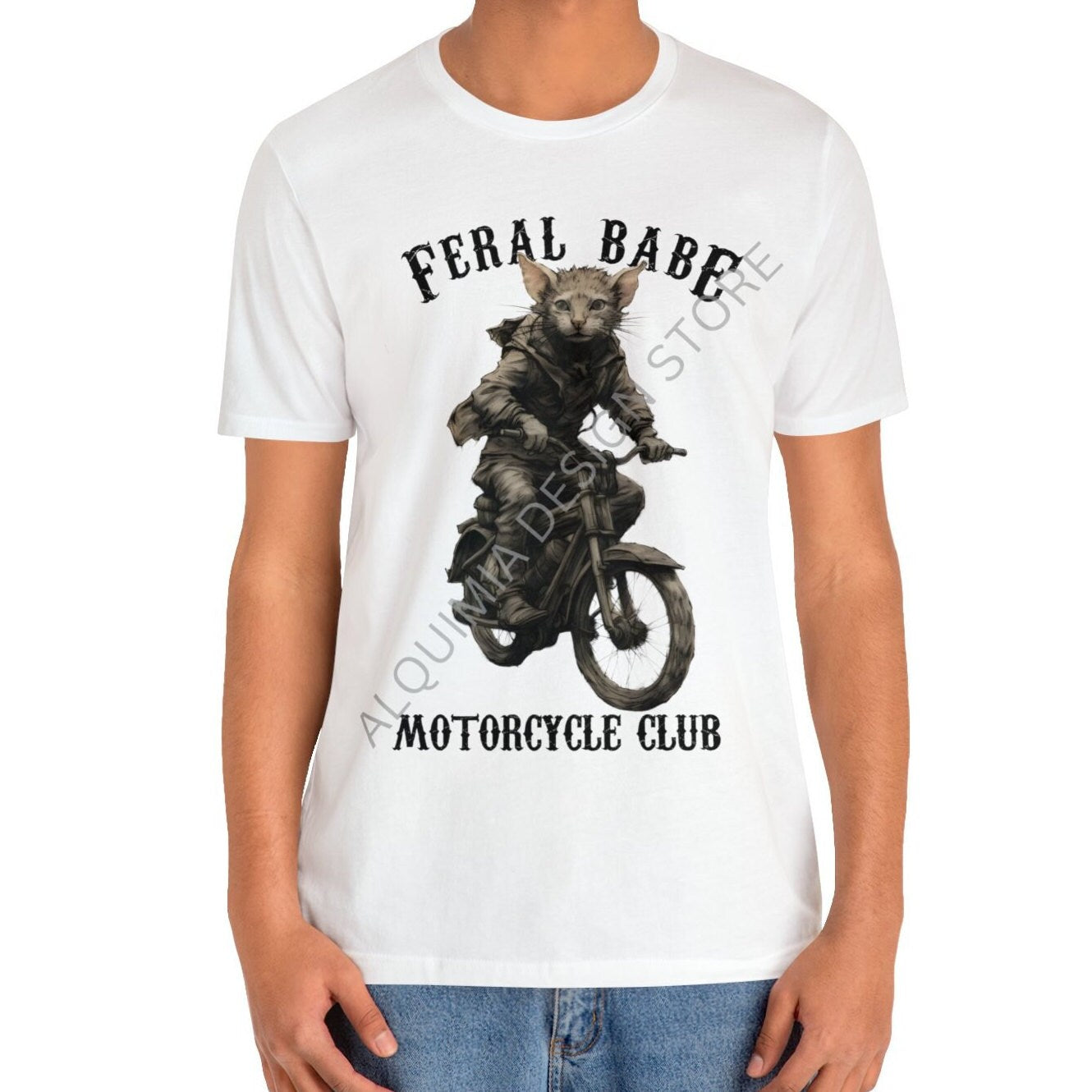 Motorcycle Cat T-Shirt