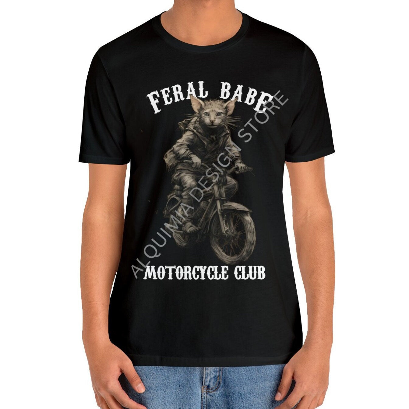 Motorcycle Cat T-Shirt