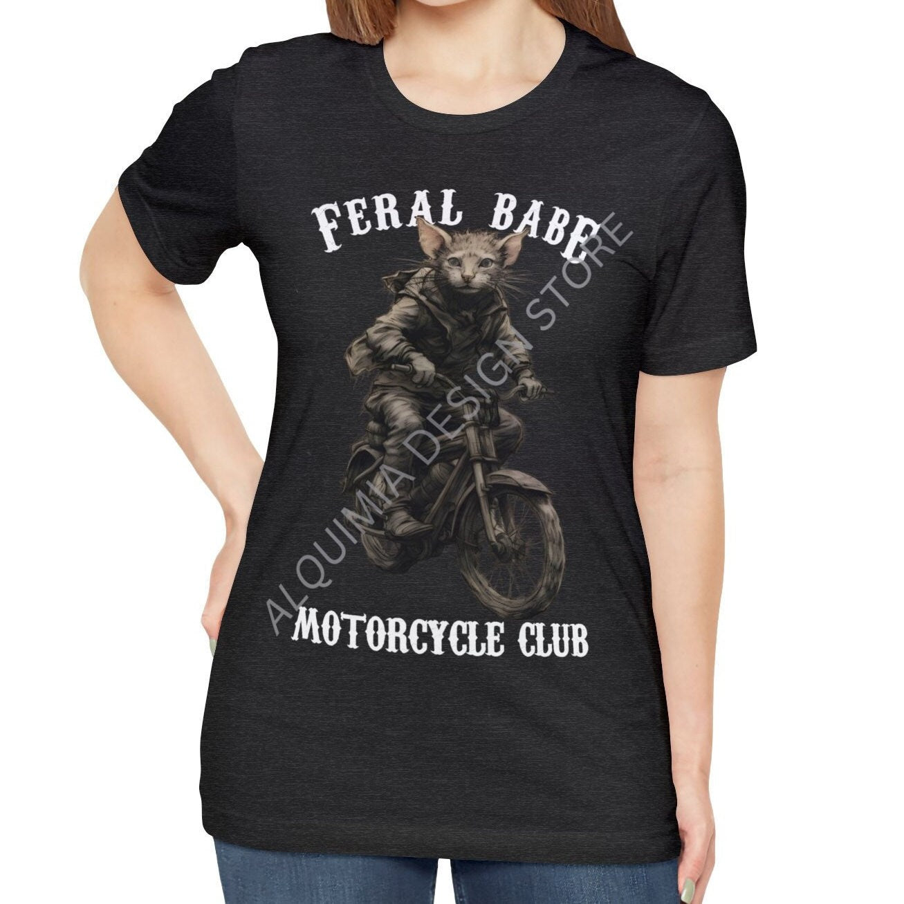 Motorcycle Cat T-Shirt