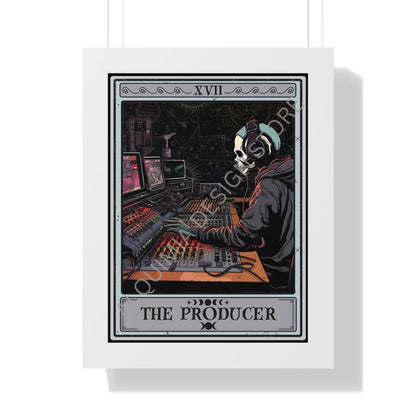 The Producer Tarot Card Wall Art, Recording Studio