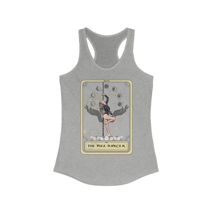 The Pole Dancer Tarot Card Tank Top Racerback