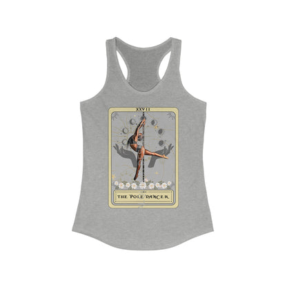 The Pole Dancer Tarot Card Tank Top Racerback