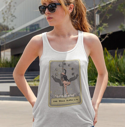 The Pole Dancer Tarot Card Tank Top Racerback