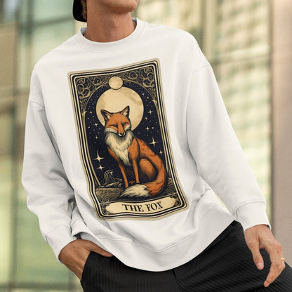 The Fox Tarot Card Sweatshirt, Animal