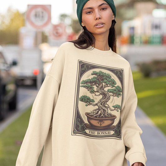 Bonsai Tarot Card Sweatshirt