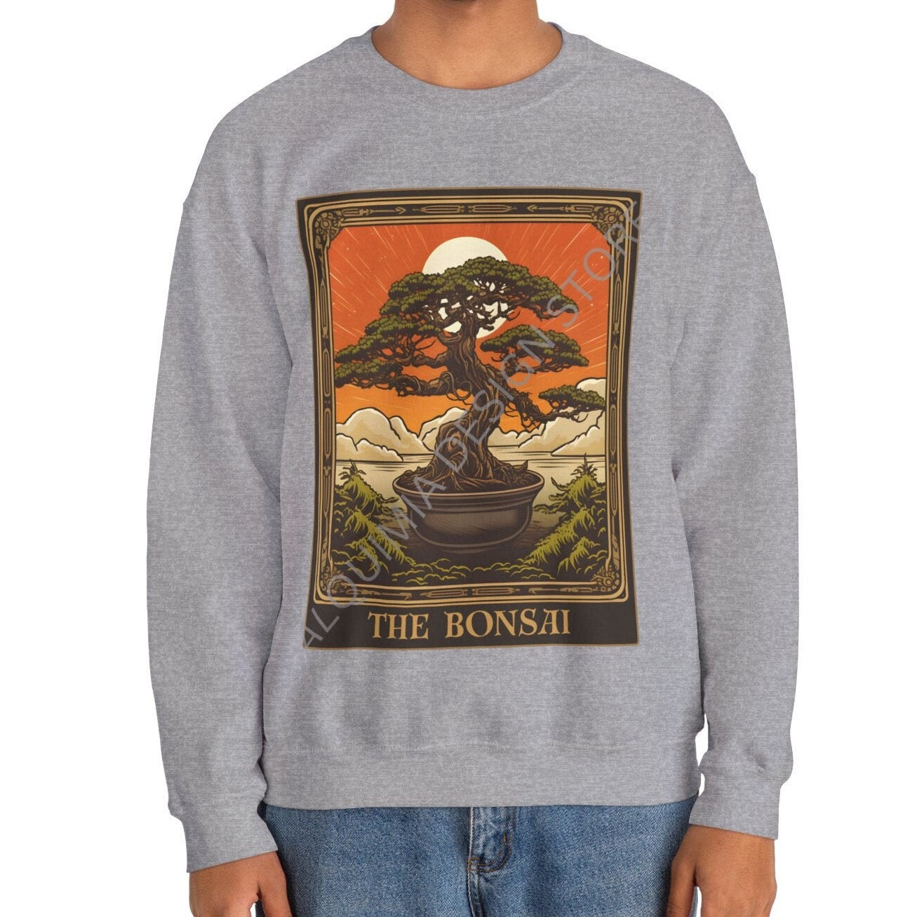 The Bonsai Tarot Card Sweatshirt