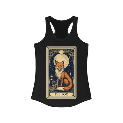 The Fox Tarot Tank Top, Animal