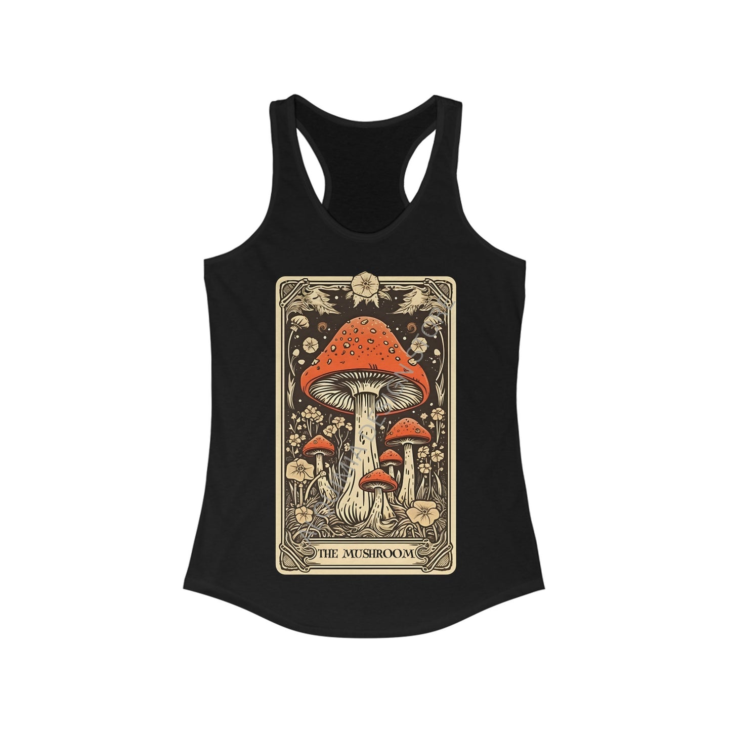 The Mushroom Tarot Card Tank Top, Mycology