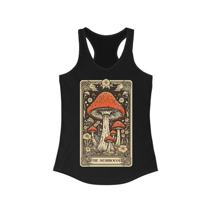 The Mushroom Tarot Card Tank Top, Mycology