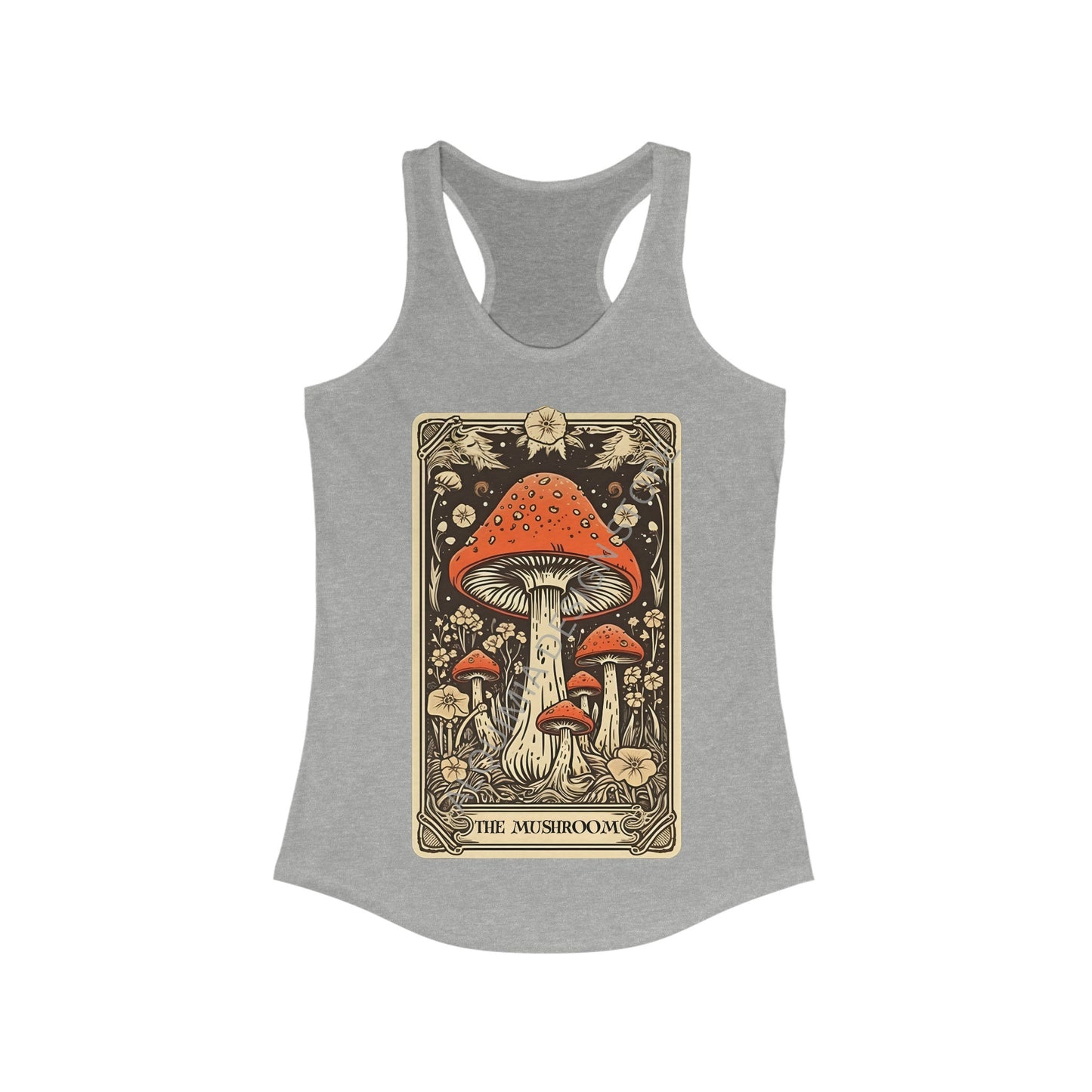 The Mushroom Tarot Card Tank Top, Mycology