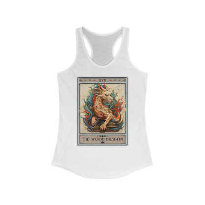 The Wood Dragon Tarot Card Tank Top, Chinese Zodiac