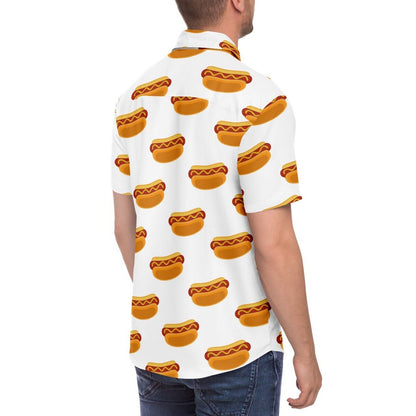 Hot Dog Hawaiian Shirt