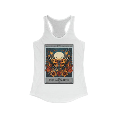 The Monarch Tarot Card Tank Top, Butterfly