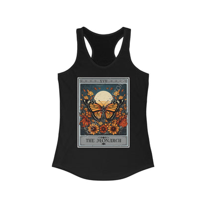 The Monarch Tarot Card Tank Top, Butterfly