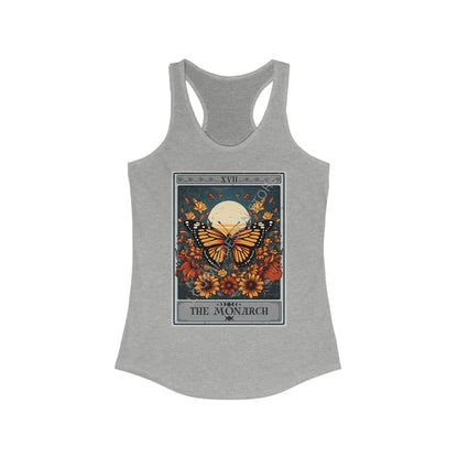 The Monarch Tarot Card Tank Top, Butterfly