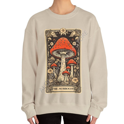 The Mushroom Tarot Card Sweatshirt