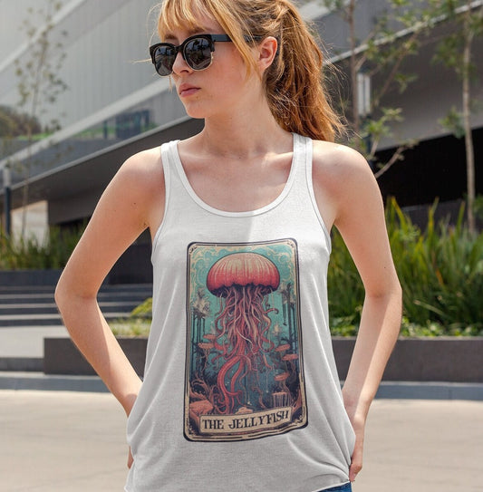 The Jellyfish Tarot Card Tank Top