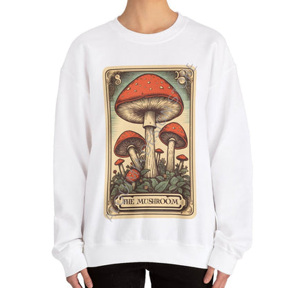 The Mushroom Tarot Card Sweatshirt, Fungi