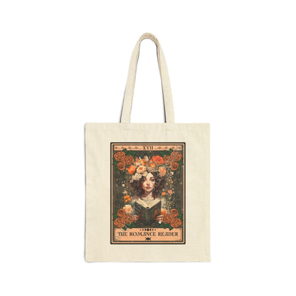 The Romance Reader Tarot Card Tote Bag 15" x 16"