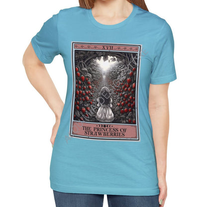 The Princess of Strawberries Tarot Card Shirt, Strawberry Lover