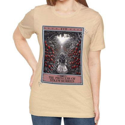 The Princess of Strawberries Tarot Card Shirt, Strawberry Lover