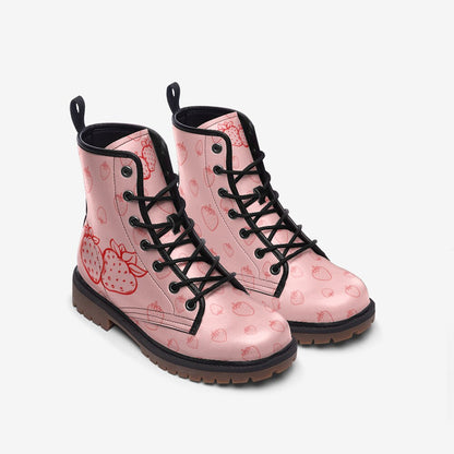 Strawberry Pink Boots