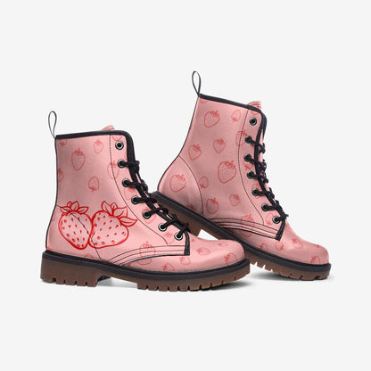 Strawberry Pink Boots