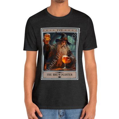 The Brewmaster Wizard Tarot Card Shirt, Beer Home Brewer