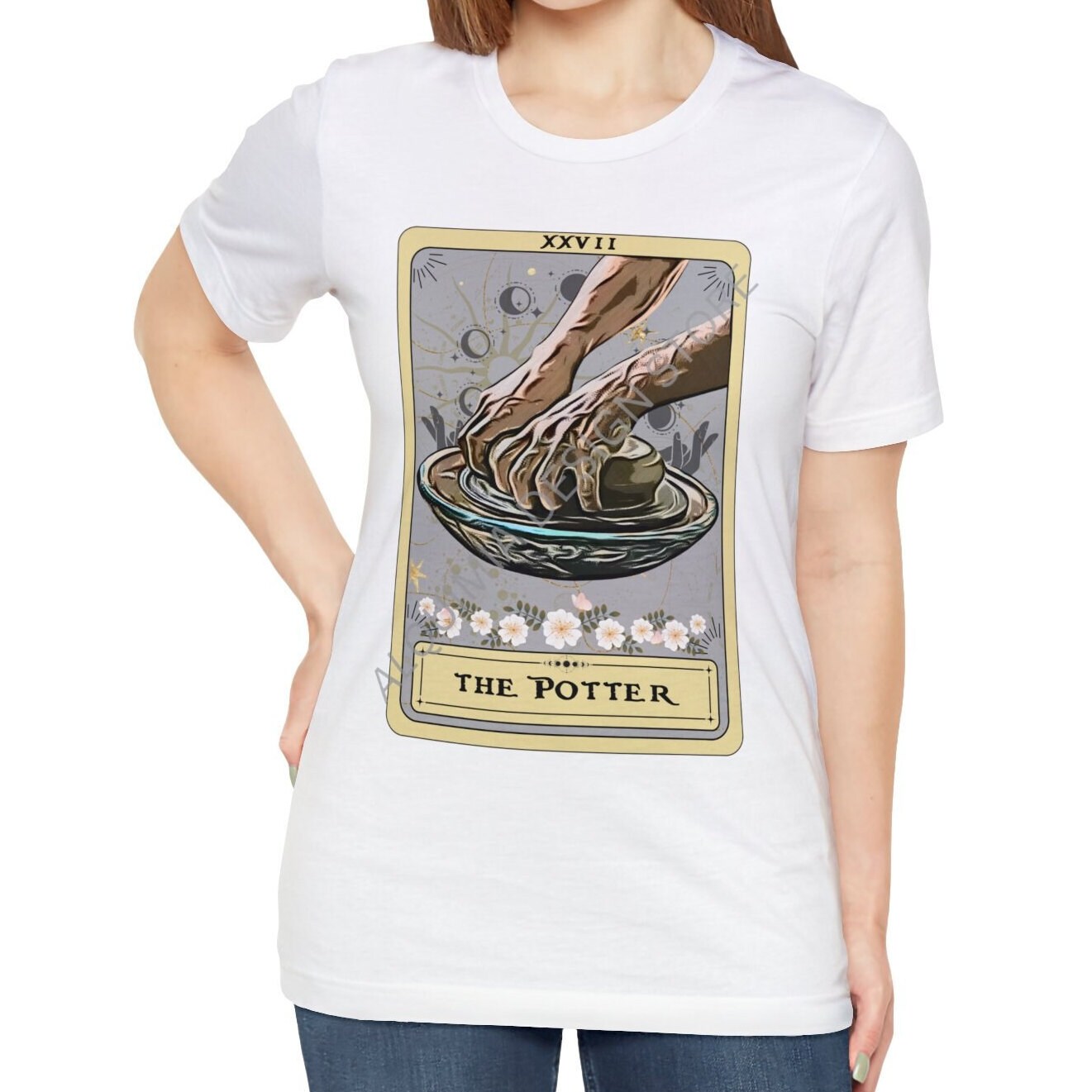 The Potter Tarot Card Shirt, Pottery Lover