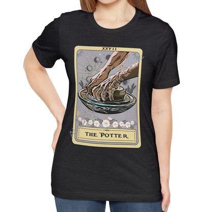 The Potter Tarot Card Shirt, Pottery Lover