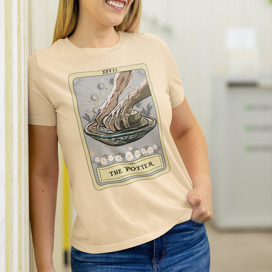 The Potter Tarot Card Shirt, Pottery Lover