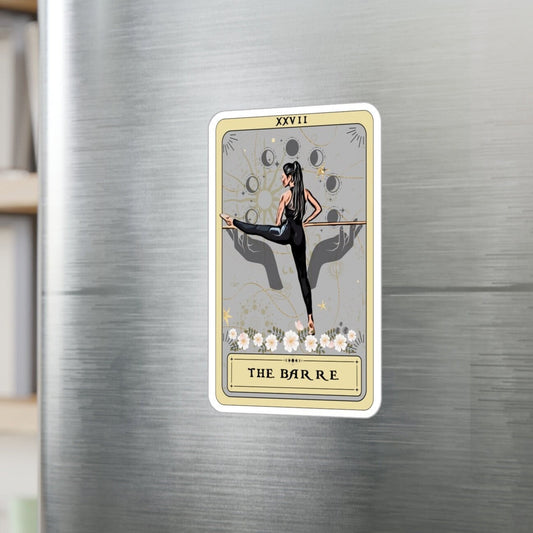 The Barre Tarot Card Sticker,  3" x 4"