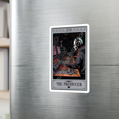 The Producer Tarot Card Sticker,  3" x 4"