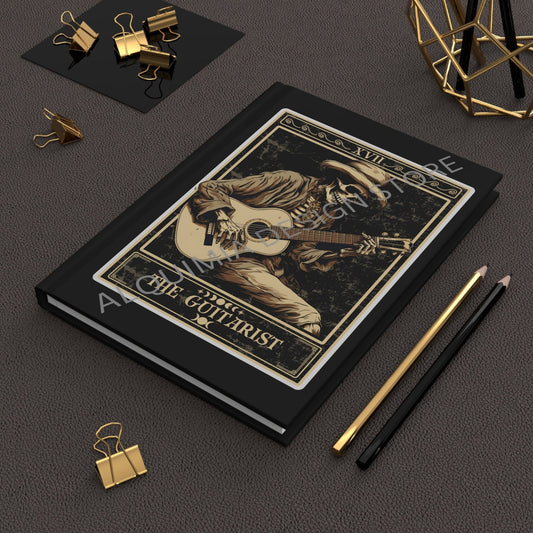 The Guitarist Tarot Card Journal Notebook 6" x 8"