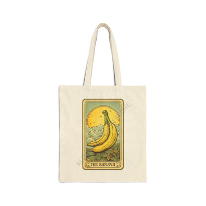 The Banana Tarot Card Tote 15" x 16"