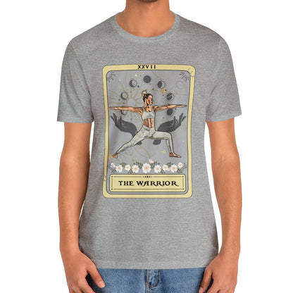 The Warrior Tarot Card Shirt, Yoga Pose