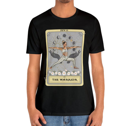 The Warrior Tarot Card Shirt, Yoga Pose